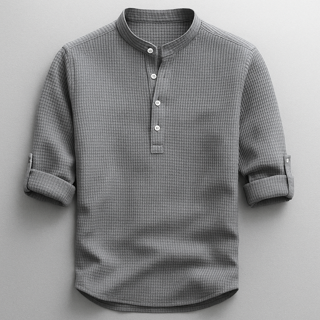 LAURENT MONACO | CAMICIA IN COTONE E LINO