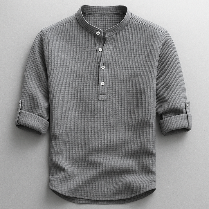 LAURENT MONACO | CAMICIA IN COTONE E LINO