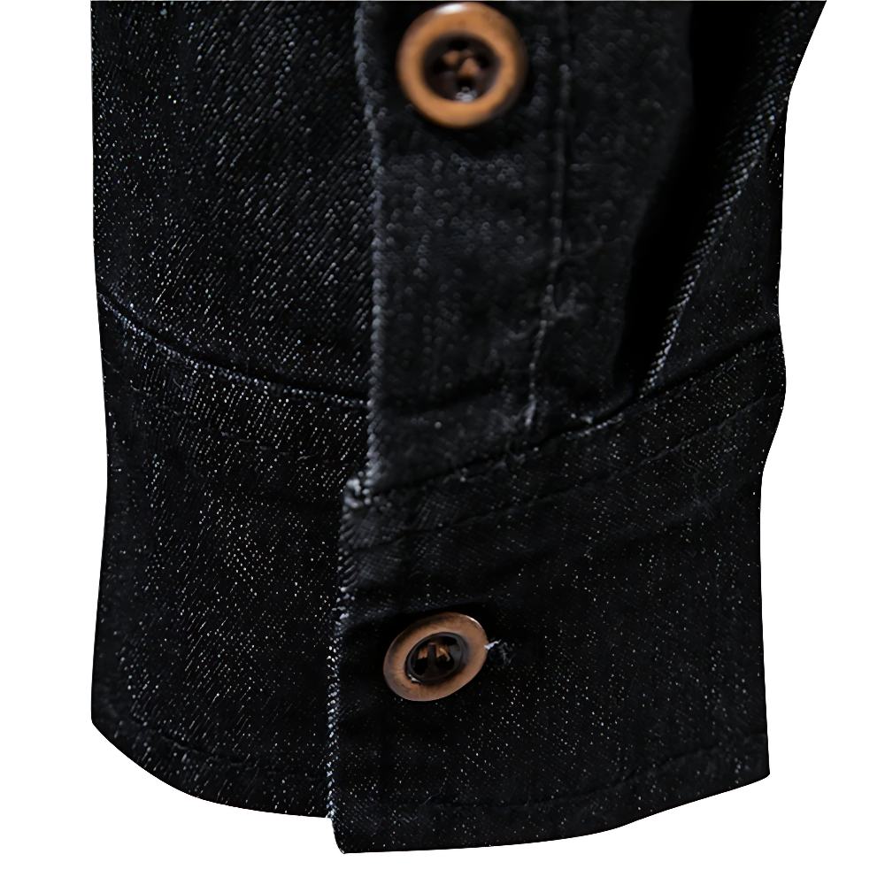 Enzo | Camicia in denim di cotone