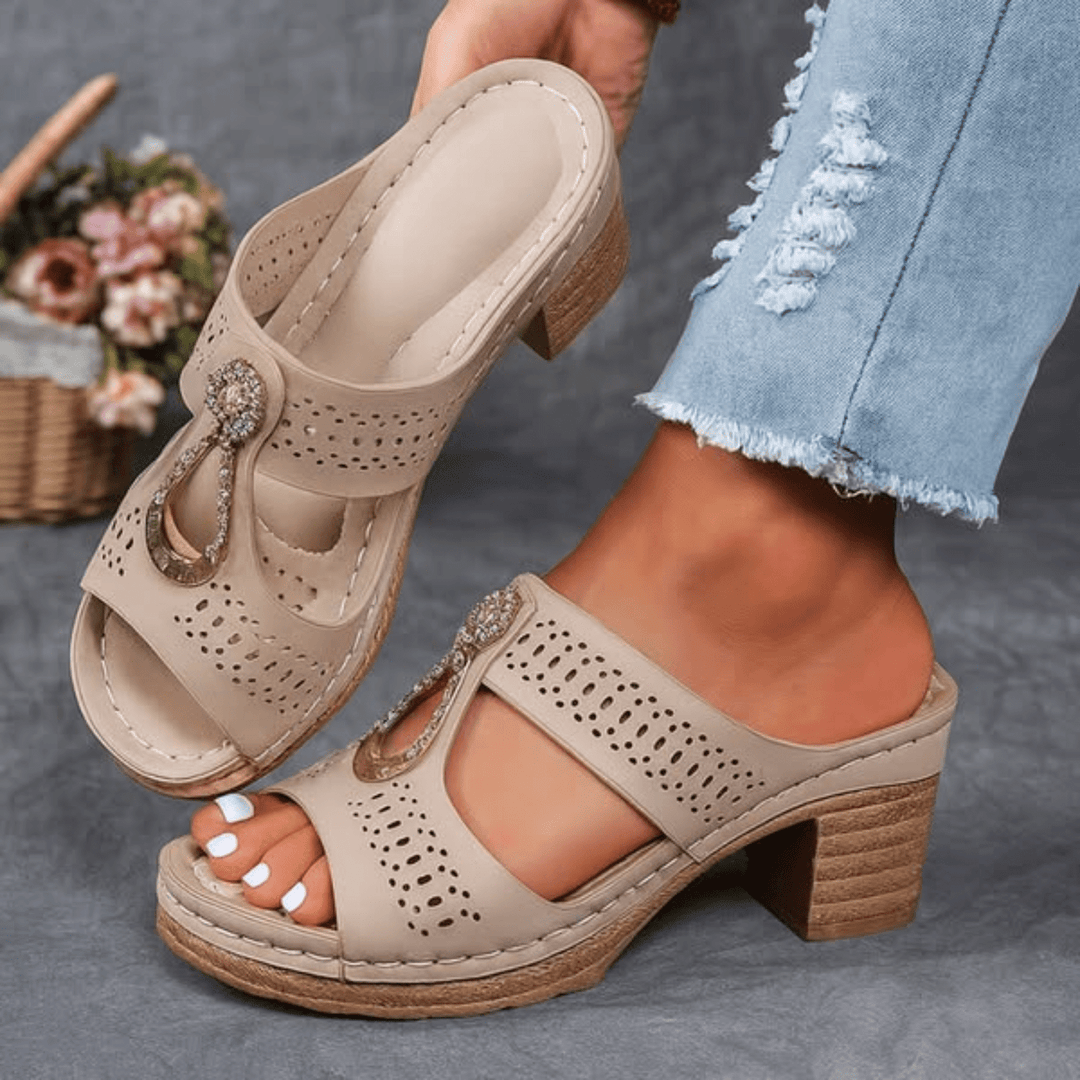 Isabelle | Sandali eleganti con suola ergonomica