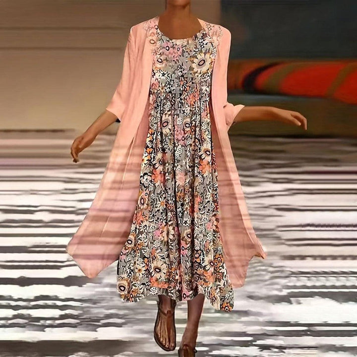 Elisa – Abito boho floreale
