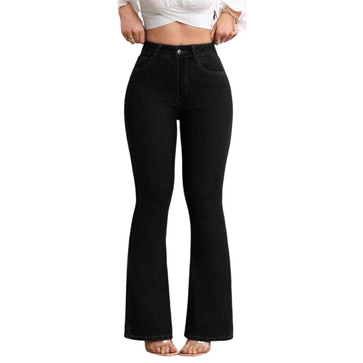Andrea | Jeans da donna a vita alta e a zampa